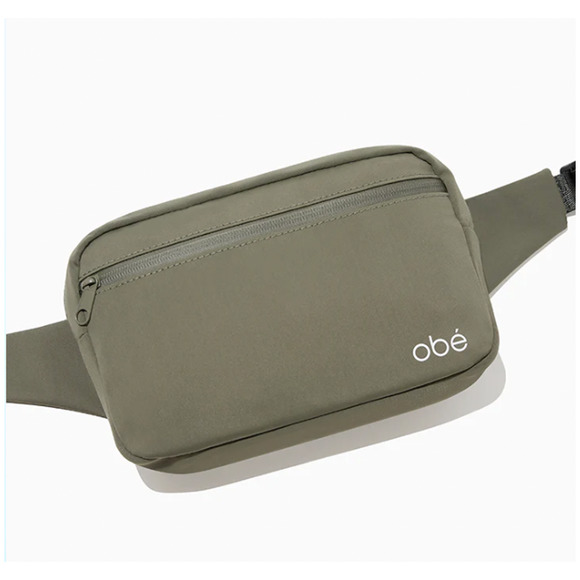 Handbags - NEW Obé olive green crossbody belt bag